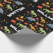 Persoonlijk kerstkerstkerstkerstkerstschilderij va cadeaupapier (Hoek)