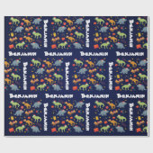 Persoonlijk kerstkerstkerstkerstkerstschilderij va cadeaupapier (Vlak)