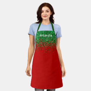 Persoonlijk kerstkeuken schort