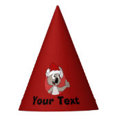 Persoonlijk kerstkoala cartoon Pet Feesthoedjes (Voorkant)