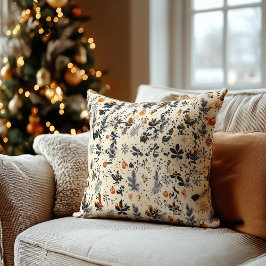 Persoonlijk kerstkussen met elegante festiviteiten kussen