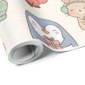 Persoonlijk kerstnaam inpakpapier | Elegant (Rol Hoek)
