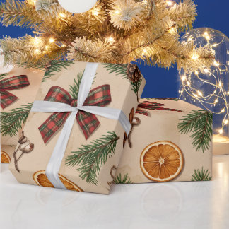 Persoonlijk kerstnaam inpakpapier | Elegant