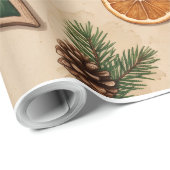 Persoonlijk kerstnaam inpakpapier | Elegant (Rol Hoek)