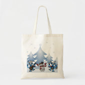 Persoonlijk kerstrecoratief tote bag (Voorkant)