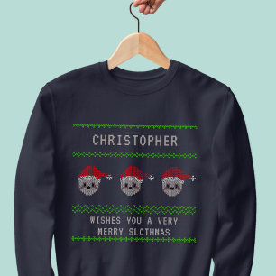 Persoonlijk kerstshirt voor de kerstman trui