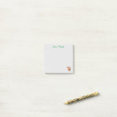 Persoonlijk kerstthema post-it® notes (Op bureau)