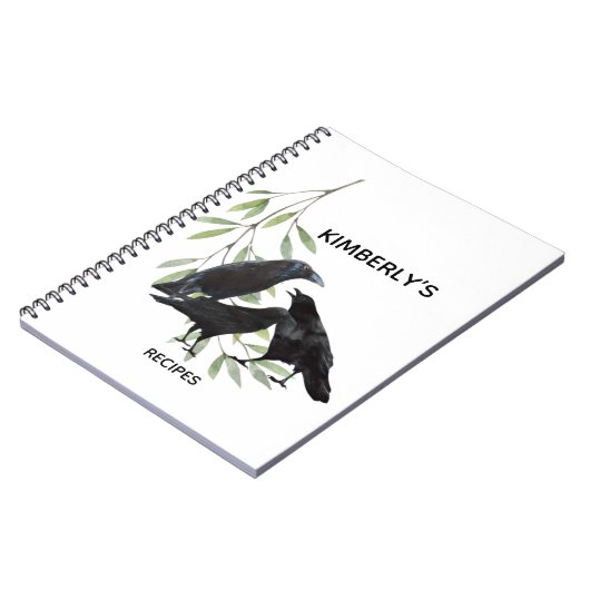 Persoonlijk keukenreceptenschrift notitieboek (Linkerzijde)