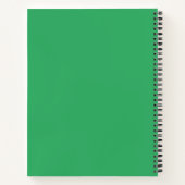 Persoonlijk kinder schetsblok spiraalboek notitieboek (Achterkant)