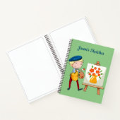 Persoonlijk kinder schetsblok spiraalboek notitieboek (Binnen)