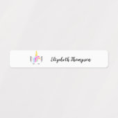 Persoonlijk kinderlabel Cute Unicorn Labels (Design 1)