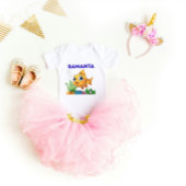 Persoonlijk "[Kindernaam]" Baby Vis Rompertje Romper