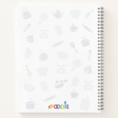 Persoonlijk kinderreceptenboek notitieboek (Achterkant)