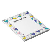 Persoonlijk kippenNotitieblok Notitieblok (Schuin)