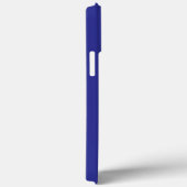 Persoonlijk Klassiek Elegant Monogram Diepblauw Case-Mate iPhone Case (Achterkant / Rechts)