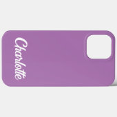 Persoonlijk Klassiek Elegant Monogram iPhone Case-Mate iPhone Case (Achterkant (horizontaal))