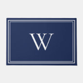 Persoonlijk Klassiek Monogram Initiaal Naam Deurmat (Voorkant)