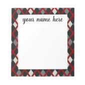 Persoonlijk Klassiek Notitieblok (Voorkant)