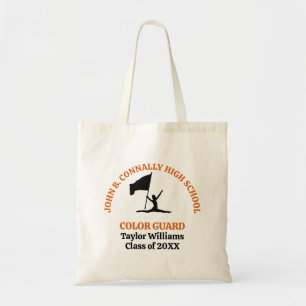 Persoonlijk Kleurbeveiliging van Orange High Schoo Tote Bag