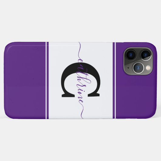 Persoonlijk kleurblok Case-Mate iPhone case (Achterkant (horizontaal))
