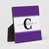 Persoonlijk kleurblok fotoplaat (Voorkant)