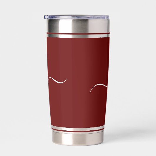 Persoonlijk kleurblok geïsoleerde drinkbeker (Rechts)