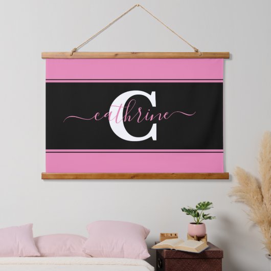 Persoonlijk kleurblok hangend wandkleed (Slaapkamer)