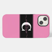 Persoonlijk kleurblok iPhone hoesje (Achterkant horizontaal)