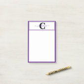 Persoonlijk kleurblok post-it® notes (Op bureau)