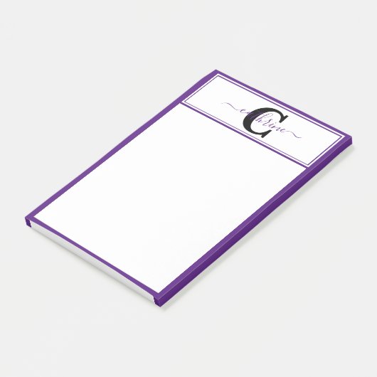Persoonlijk kleurblok post-it® notes (Schuin)