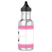 Persoonlijk kleurblok waterfles  (Rechts)