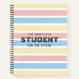 Persoonlijk kleurbloknotitieboek notitieboek