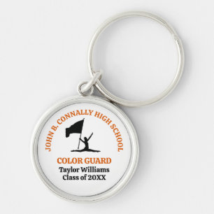 Persoonlijk Kleurenwacht-sleutelhanger voor Orange Sleutelhanger