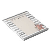 Persoonlijk, kleurrijk, baby, Teddy beer Notitieblok (Schuin)