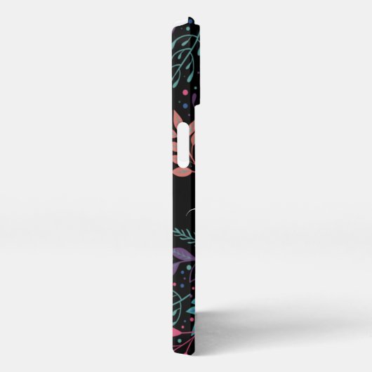 Persoonlijk kleurrijk flessenpatroon iPhone hoesje (Rechterkant)