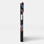 Persoonlijk kleurrijk flessenpatroon iPhone hoesje (Rechterkant)