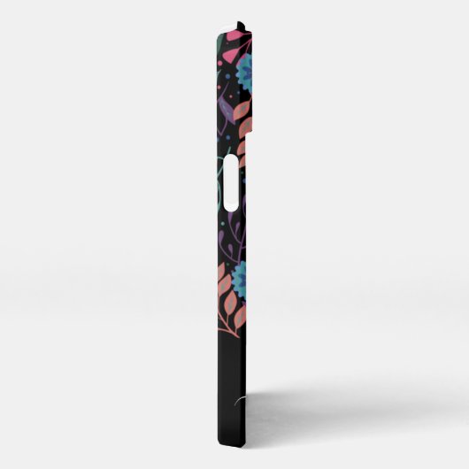 Persoonlijk kleurrijk flessenpatroon iPhone hoesje (Rechterkant)