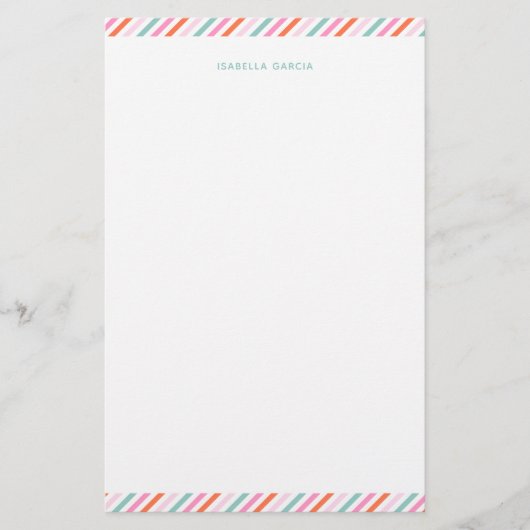 Persoonlijk Kleurrijk Kantoor Papier (Voorkant)