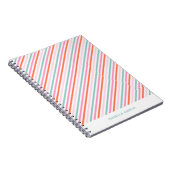 Persoonlijk Kleurrijk Knuffelend Notitieboek (Rechterzijde)