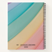 Persoonlijk Kleurrijk Notitieboek (Achterkant)