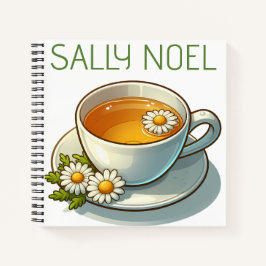 Persoonlijk kleurrijk notitieboekje met een leuk o notitieboek