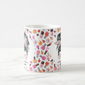 Persoonlijk kleurrijk technisch leven koffiemok (Center)