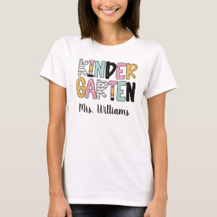 Persoonlijk Kleuterjuf Shirt, Kleuterjuf T-shirt