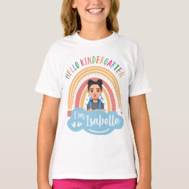 Persoonlijk kleutershirt voor kinderen t-shirt