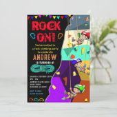 Persoonlijk klimmen met foto Verjaardag Kaart (Staand voorkant)