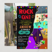 Persoonlijk klimmen met foto Verjaardag Kaart (Voorkant / Achterkant)