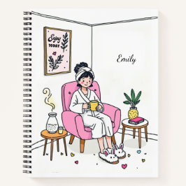 Persoonlijk knuffelgeschenk voor vrienden Zachte r Notitieboek