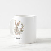 Persoonlijk Konijn | Schattig Konijn Dier Koffiemok (Voorkant links)