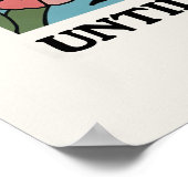 Persoonlijk Koppel Aangepaste Kikker Twee Kikkers  Poster (Hoek)