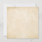 Persoonlijk Kronkelmonogram Sprookjesperkament Kaart (Achterkant)